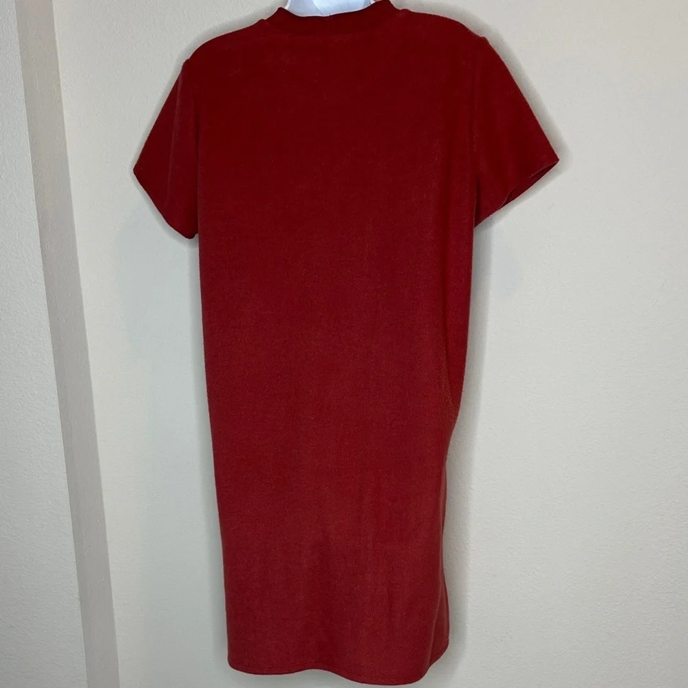 Copper Key Red Mini Dress - Picture 3 of 3